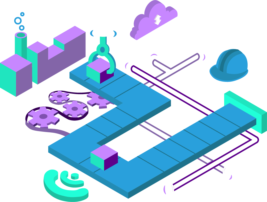 VIRTECH Isometric Illustration